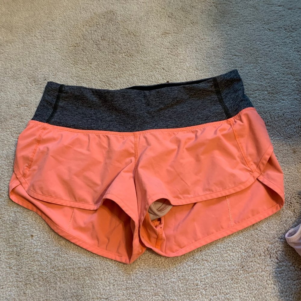 lululemon 2.5 shorts